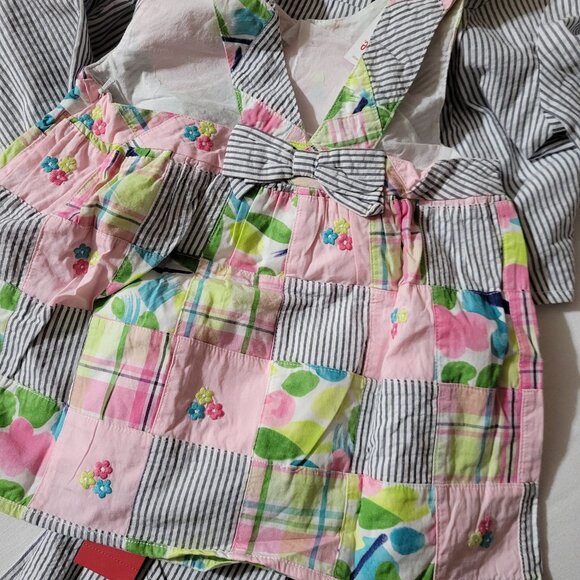 Gymboree 2009 Flower Garden size 7 Capri Pant, shirt & Jacket NWT set. - Picture 5 of 7